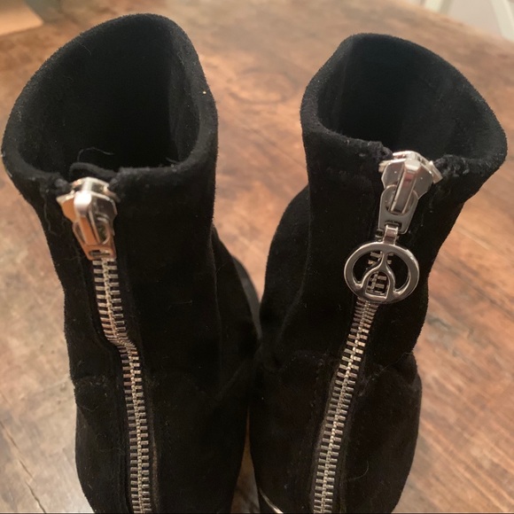 Wishbone black suede boots - Picture 8 of 9